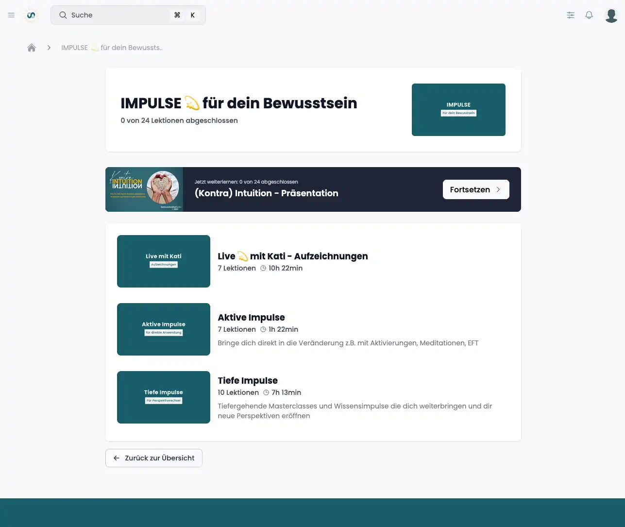 IMPULSE 💫 für dein Bewusstsein